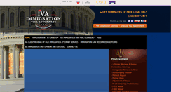 Desktop Screenshot of immigrationvisaattorneys.com